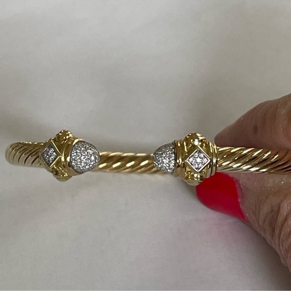 David Yurman gold bracelet - Picture 2 of 14